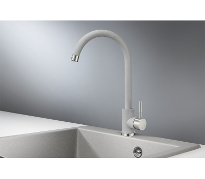 Смеситель для кухни GRANULA ST-4031, БАЗАЛЬТ 