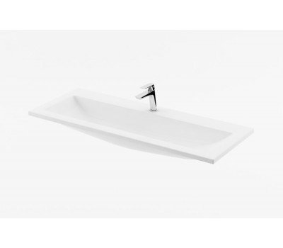 Раковина мебельная Ravak Clear 100х38х12, литьевой мрамор, цвет Белый XJJ01110000 Раковина мебельная Ravak Clear 100х38х12, литьевой мрамор, цвет Белый XJJ01110000