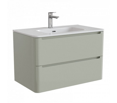 Тумба с раковиной IDDIS Edifice 80 подвесная фисташково-серая EDI80G0i95K Тумба с раковиной IDDIS Edifice 80 подвесная фисташково-серая EDI80G0i95K