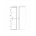 Шкаф-пенал для ванной подвесной Uperwood Modul 33х36х150 см, белый матовый 2930205201 Шкаф-пенал для ванной подвесной Uperwood Modul 33х36х150 см, белый матовый 2930205201