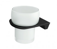 Стакан WasserKRAFT Glan K-5100 5128 черный матовый 