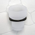 Стакан WasserKRAFT Glan K-5100 5128 черный матовый 