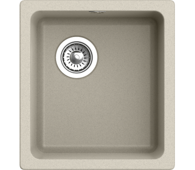 Мойка Rivelato BERKANA 35 подст.монтаж 1-чаш 415*455 BK-35 beige scuro 