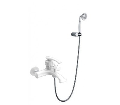 Смеситель для ванны с душем AltroBagno Beatrice 0206 Bi белый 