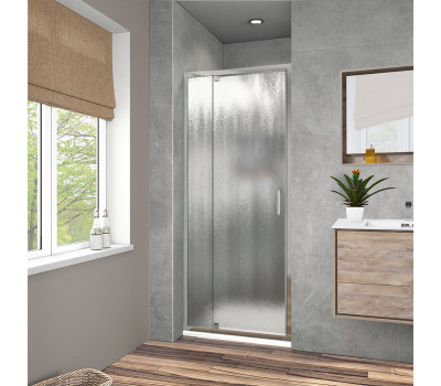 Душевая дверь Vincea Intra VDP-1I8090CH, 800/900, хром, стекло шиншилла 