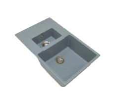 Кухонная мойка Grandex Aqua Topline 600112, серый