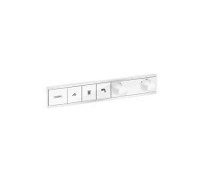 Термостатический смеситель Hansgrohe RainSelect 15381700 белый матовый 