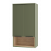 Шкаф Brevita Enfida 60 над стиральной машиной подвесной (зеленый) ENF-08060-081 
