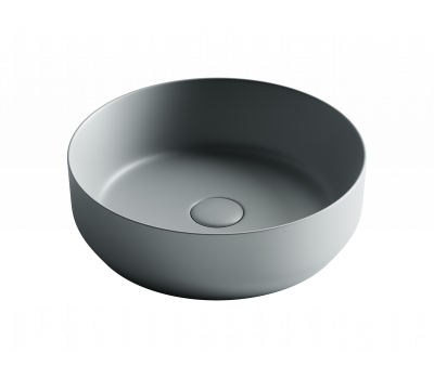 Умывальник чаша накладная круглая 39х39 Ceramica Nova Element CN6022MH Антрацит Матовый 