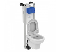 Унитаз с инсталляцией Ideal Standard Exacto Prosys Eco Frame X022601 Белый 