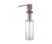 Дозатор для жидкого мыла SAUBER, D001-302, песок, Paulmark 