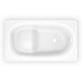 Ванна стальная BLB EUROPA MINI B05E сидячая 1050х700 мм (B05E22001)