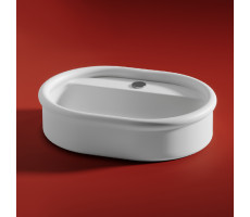 Раковина накладная 60 x 45 Artceram Brera BRL002 01 00 Белый 