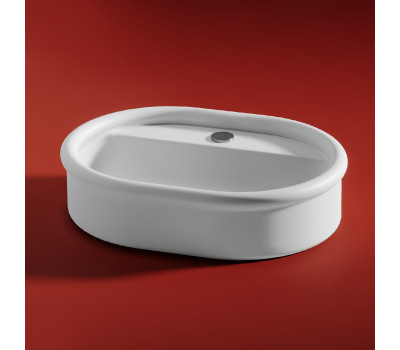 Раковина накладная 60 x 45 Artceram Brera BRL002 01 00 Белый 