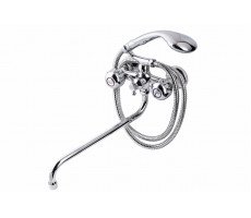 Смеситель для ванны с душем FAUZT FZs-317-21 тип См-ВУДРНШлА 