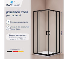 Душевой уголок RGW PA-038B 800x800 350803888-14 Черный 