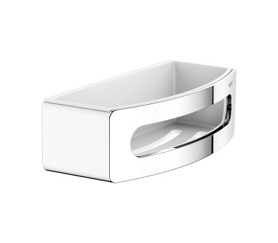 Полочка для душа, съемная вставка Keuco ELEGANCE 11658010000 Хром 