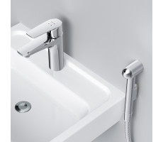 Смеситель для раковины с гигиеническим душем AM.PM Gem F90A03000 Хром 