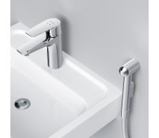 Смеситель для раковины с гигиеническим душем AM.PM Gem F90A03000 Хром 