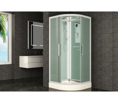 Кабина душевая 90х90 ESBANO ELEGANCIA ES-L 90 CR (с подсветкой) ESKL90CR 