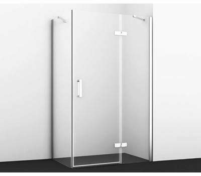 Душевой уголок WasserKRAFT 10H07RWHITE белый матовый/хром Душевой уголок WasserKRAFT 10H07RWHITE белый матовый/хром