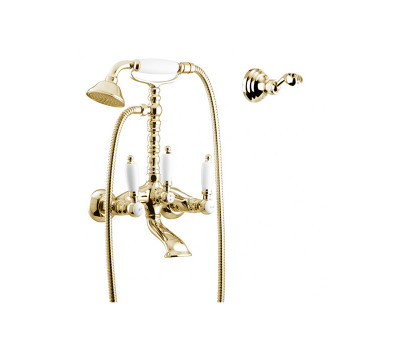 Смеситель для ванны GATTONI Vivaldi Lever 1300113D0.GRoro Золото 