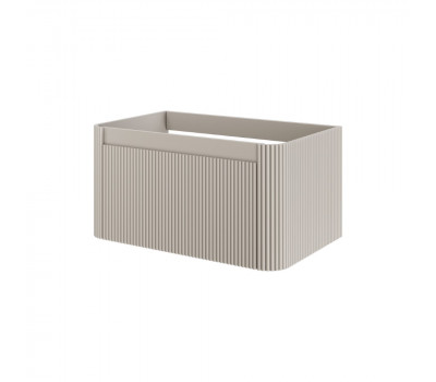 Тумба без раковины Armadi Art VOI рифлёная 80см CASHMERE 782-080-R-C 