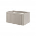 Тумба без раковины Armadi Art VOI рифлёная 80см CASHMERE 782-080-R-C 