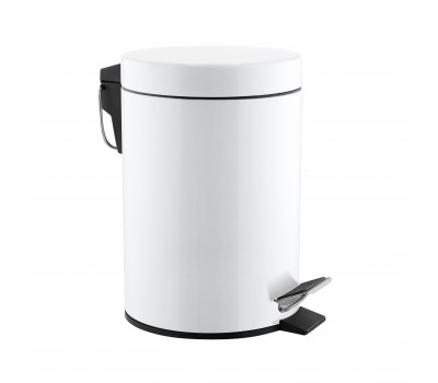 Ведро для мусора с педалью и крышкой Mediclinics PP1321 сталь 