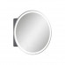 Зеркальный шкаф EQUIL Smile LED D600 подвесной графит софт Зеркальный шкаф EQUIL Smile LED D600 подвесной графит софт