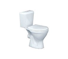 Унитаз-компакт Santeri Pro с бачком, с сиденьем, белый 1.P215.5.S00.00B.F 