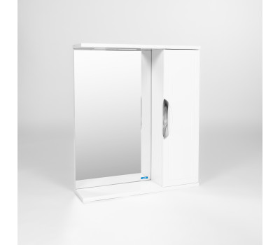Зеркальный шкаф VIANT Лима 70 без света VLIM70-ZSH Зеркальный шкаф VIANT Лима 70 без света VLIM70-ZSH