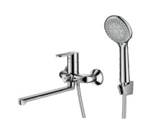 Смеситель для ванны Prohanss P64.22, хром 