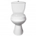 Унитаз-компакт Оскольская керамика Элисса Стандарт, нижний подвод, косой выпуск, с сиденьем, белый 43301130202 Унитаз-компакт Оскольская керамика Элисса Стандарт, нижний подвод, косой выпуск, с сиденьем, белый 43301130202