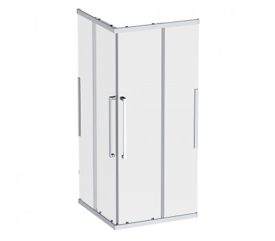 Душевой ограждение 90х90, без поддона AM.PM Func W84G-403-9090-MT Стекло прозрачное; профиль хром матовый Душевой ограждение 90х90, без поддона AM.PM Func W84G-403-9090-MT Стекло прозрачное; профиль хром матовый