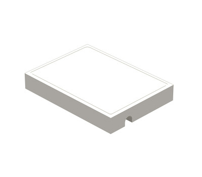 Мыльница Ritmonio Elementa Fittings 7N0001F38 Белый 