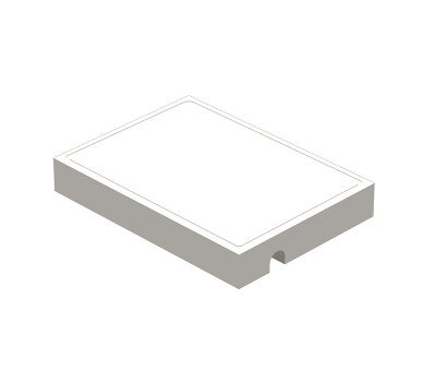 Мыльница Ritmonio Elementa Fittings 7N0001F38 Белый 