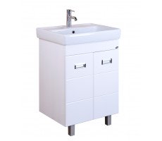 Тумба под раковину Onika Балтика-Квадро 60 напольная, белая (ум.Тигода 60) 106035 