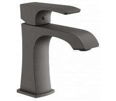 Смеситель для умывальника BELZ B10507-3 оружейная сталь 