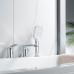 Смеситель на борт ванны Shevanik S4112, хром