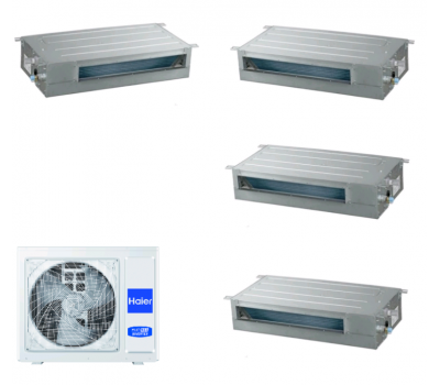 Мульти-сплит система, Haier, Multi Super Match R32 4U75S2SR5FA/AD12SS1ERA(N)(P)*4 