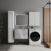 Тумба подвесная Style Line Бергамо мини 70 (2 ящика) Люкс Плюс антискрейтч белый глянец с раковиной Каре Люкс МИНИ 700х350 СС-00002507 Тумба подвесная Style Line Бергамо мини 70 (2 ящика) Люкс Плюс антискрейтч белый глянец с раковиной Каре Люкс МИНИ 700х350 СС-00002507