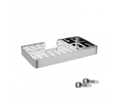 Полка прямоугольная одноэтажная Fixsen Hotel хром FX-31003R 