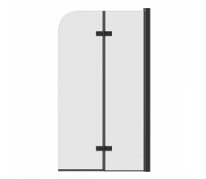 Шторка на ванну 80х140 см Maretti Valentina VA41R8014097-560, профиль черный 