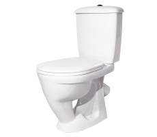 Унитаз-компакт Оскольская керамика Радуга Стандарт, тарельчатый, с сиденьем, белый 41901130032 Унитаз-компакт Оскольская керамика Радуга Стандарт, тарельчатый, с сиденьем, белый 41901130032