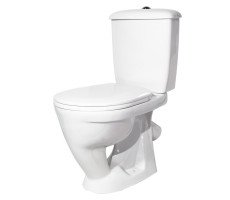 Унитаз-компакт Оскольская керамика Радуга Стандарт, тарельчатый, с сиденьем, белый 41901130032 Унитаз-компакт Оскольская керамика Радуга Стандарт, тарельчатый, с сиденьем, белый 41901130032