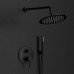 Душевой комплект Vincea Desire VSFW-1D1MB, встраиваемый, 2 режима, черный 