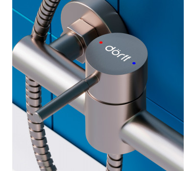 Смеситель для душа Dorff Logic  new D3020000SS Нержавеющая сталь 