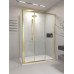 Душевой угол раздвижной Veconi Premium Ptato 300 SP G-R, 1400х800x2000, золото брашированный PR3/R-SP-14080-01-G-C4 