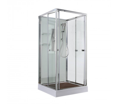 Душевая кабина AvaCan V2080N без крыши Хром 